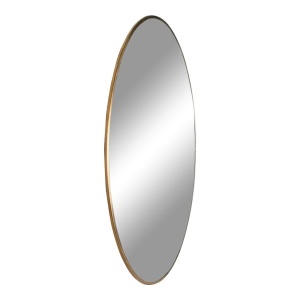 Oglinda de perete Jersey, Auriu, 100x100x0.5 cm - Img 3