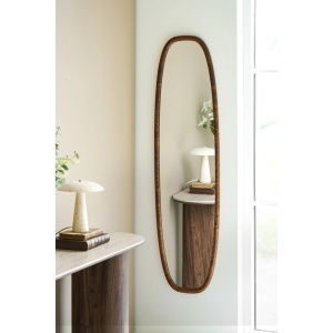 Oglinda de perete Luxon, Natural , 2x40x150 cm - Img 2