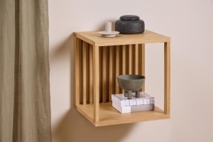 Raft de perete Wellington, Natural, 35.5x34x31 cm