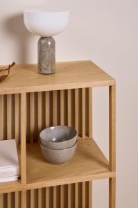 Raft de perete Wellington, Natural, 69x67x31 cm - Img 2