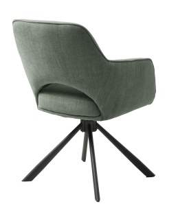 Scaun COWLEY SELECT, Verde inchis, 65x86x59 cm - Img 3