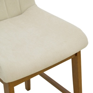Scaun de bar Dalby, Ecru, 50x45x102.5 cm - Img 7