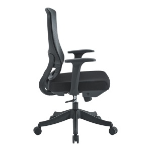 Scaun de birou, Litulo, Negru, 50.5x51x106 cm - Img 2