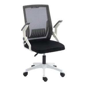 Scaun de birou V2, Penza, Alb, 58x48x102 cm - Img 3