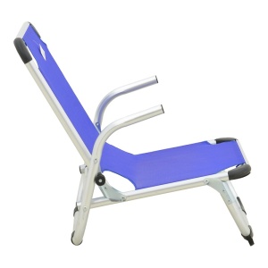 Scaun de plaja cu Spatar Inalt, Playa, Albastru, 72x54x63 cm - Img 3