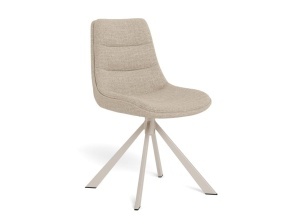 Scaun dining Adisa, Bej, 84x47x57 cm - Img 3