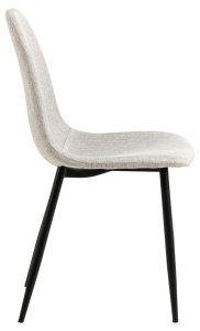 Scaun dining Celia V2, Gri, 86x44x54 cm - Img 5