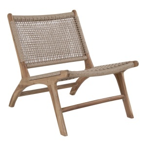 Scaun dining Derby, Natural, 80x60x73 cm - Img 5