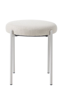 Scaun dining fara spatar PELICAN, Bej, 44x48x44 cm