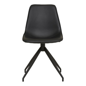 Scaun dining Monaco, Negru, 56x48x86 cm - Img 4