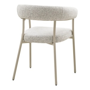 Scaun dining Trivio, Nisip, 56x57.5x77 cm - Img 2