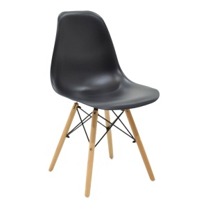 Scaun Julita Negru 46x52x81 cm