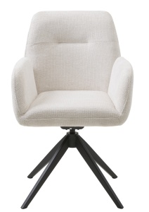 Scaun ROXANA SELECT, Ivory, 62x88x58 cm - Img 2