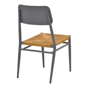 Scaun Stivuibil, Giardino, Antracit, 56x45x82 cm - Img 3