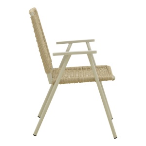 Scaun stivuibil, Weave, Natural, 63x57x86 cm - Img 4