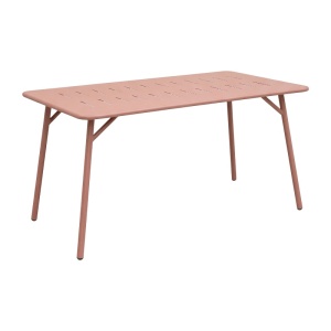 Set 5 masa si scaune gradina, Moraja Federal, Terracotta, 80x140x72 cm - Img 3