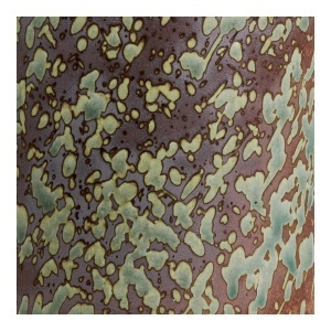 Vaza decorativa, Maro inchis, 9.5x9.5x20 cm