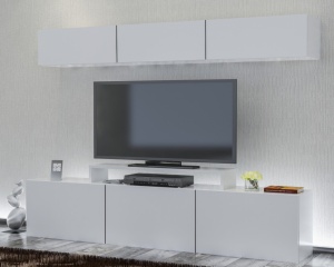 Έπιπλο TV Line-Λευκό