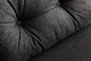 Αναδιπλούμενος καναπές 2 θέσεων Sando Σκούρο Γκρι 175x133x41 cm - Img 7