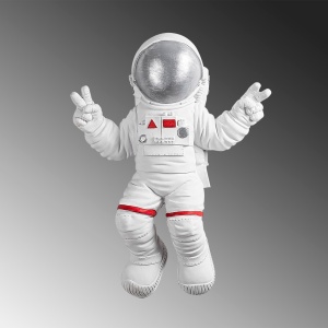 Διακοσμητικό Τοίχου Yak-001 Astronaut, Λευκό, 35x47x10 cm - Img 7