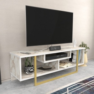 Έπιπλο TV Asal 120 - Ephesus, Gold - Img 2