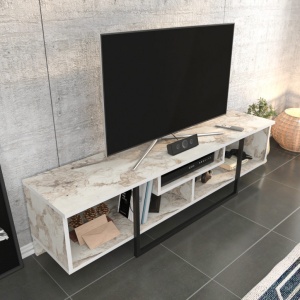 Έπιπλο TV Asal 150 - Μαύρο, Ephesus - Img 4