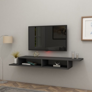 Έπιπλο TV Muson Ανθρακί 120x29.6x18.2 cm - Img 5