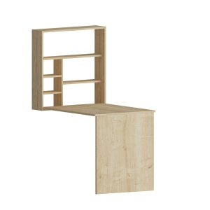 Επιτοίχιο γραφείο Sedir Δρυς 59x16x80.2 cm - Img 3