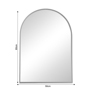 Καθρέφτης Mirrory από αλουμίνιο χρυσό 50x2.5x80 cm - Img 2