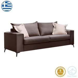 Καναπές 3 θέσεων Verona 3 Pako World Σκούρο Γκρι 225x93x100 cm