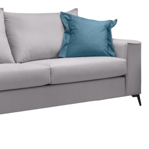 Καναπές 3 θέσεων Verona 3 Pako World Γκρι 225x93x100 cm - Img 3