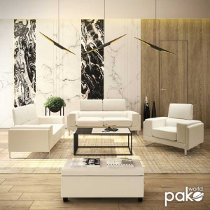 Καναπές Shea 3 θέσεων Ivory 198x80x87 cm - Img 2