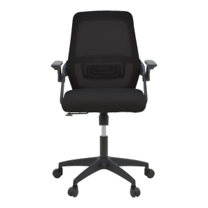 Καρέκλα γραφείου Reji Μαύρο 58x60x89-99 cm - Img 4
