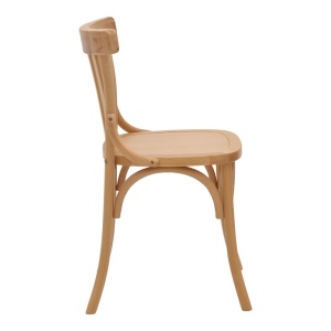Καρέκλα Flisbie από ξύλο οξιάς φυσικό 46x48x86 cm - Img 3