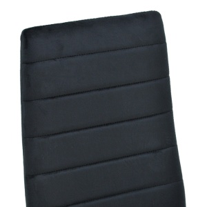 Καρέκλα Parker Μαύρο 39.5x48x95 cm - Img 6