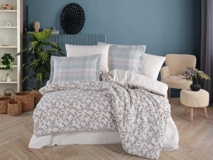 Κλινοσκεπάσματα Lola Blue (Βαμβάκι 100% Poplin)