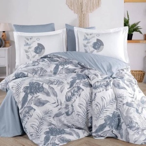 Κλινοσκεπάσματα Tiffany Denim (Βαμβάκι 100% Poplin)