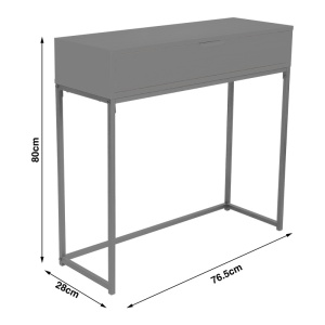 Κονσόλα Joumpa Φυσικό 80x28x76.5 cm - Img 5