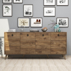 Κονσόλα Elite 1610 Walnut