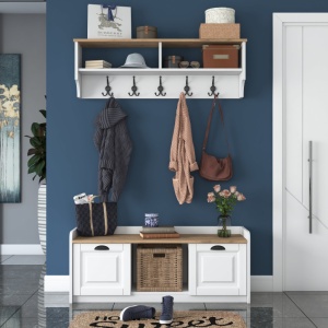 Κρεμάστρα Εισόδου P2 - 1636 - Walnut