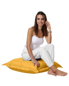 Μαξιλάρι κήπου Cushion Pouf Κίτρινο 15x70x70 cm