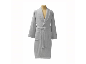 Μπουρνούζι, Unisex, Soft Γκρι, Διάφορα Μεγέθη (Βαμβάκι 100%)