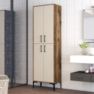 Ντουλάπι Μπάνιου Berlina Walnut-Cream