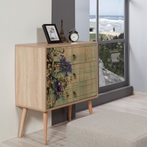 Ντουλάπα Dressing Trio-727 Sonoma Oak - Img 2