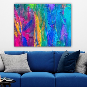 Πίνακας καμβά 170432189 Πολύχρωμο 70x100 cm
