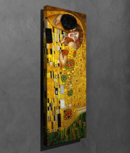 Πίνακας καμβά PC141 Πολύχρωμο 30x80 cm