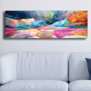 Πίνακας 3090NISC Πολύχρωμο 30x90 cm