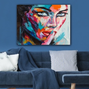 Πίνακας 511595950 Πολύχρωμο 70x100 cm