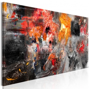 Πίνακας - Bloody Battle 150x50 cm