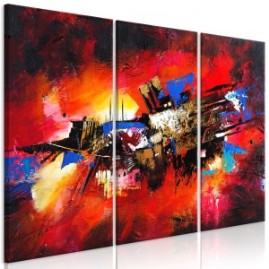 Πίνακας - Colours of Childhood (3 Parts) 90x60 cm